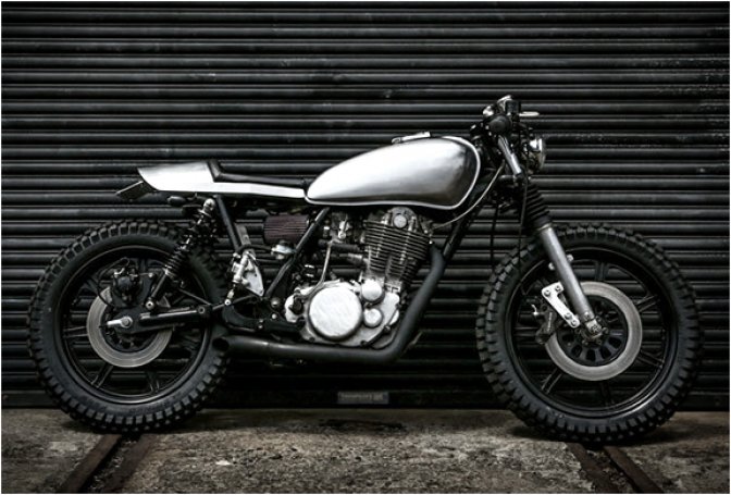 YAMAHA SR400 | BY GASOLINE CUSTOM MOTORCYCLES - Image