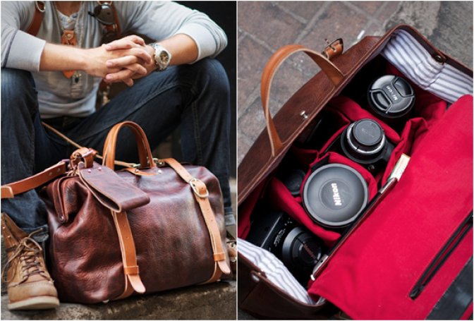 ROAMOGRAPHER LEATHER CAMERA BAG | BY HOLDFAST - Image