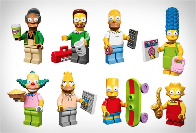 LEGO SIMPSONS MINIFIGURES - Image