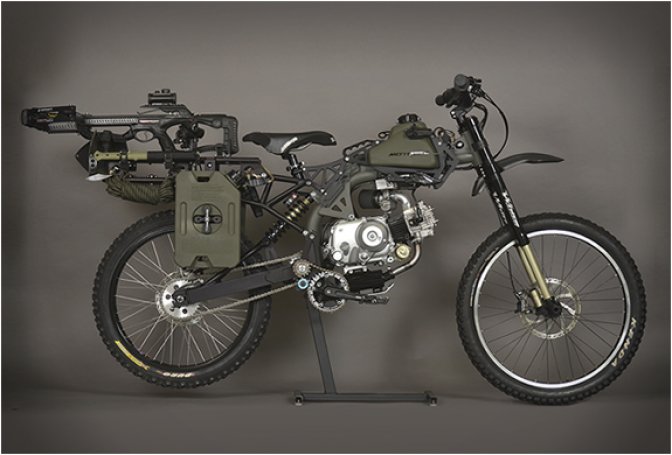 MOTOPED SURVIVAL BIKE - Image