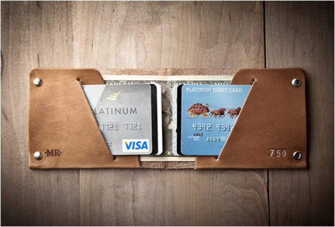 THIN LEATHER WALLET | BY MR LENTZ - Image