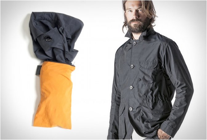 SADDLE PACKABLE JACKET | BY PEDALED - Image