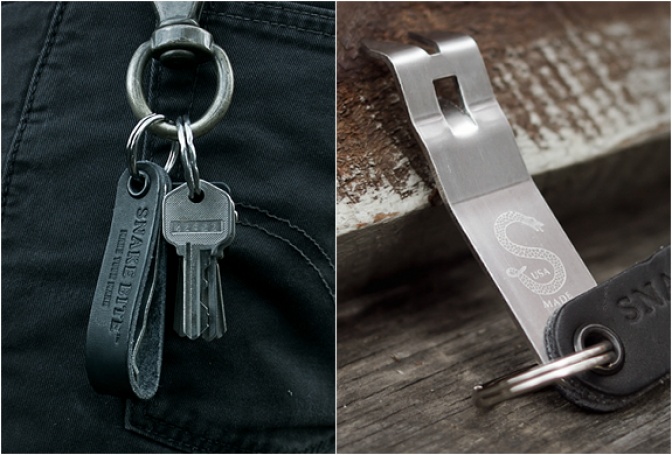 SNAKE BITE | FORKED CHURCH KEY & BOTTLE OPENER - Image