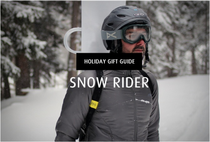 HOLIDAY GIFT GUIDE | SNOW RIDER - Image