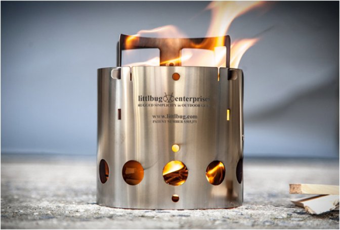 ULTRALIGHT COLLAPSIBLE BACKPACKING STOVE - Image
