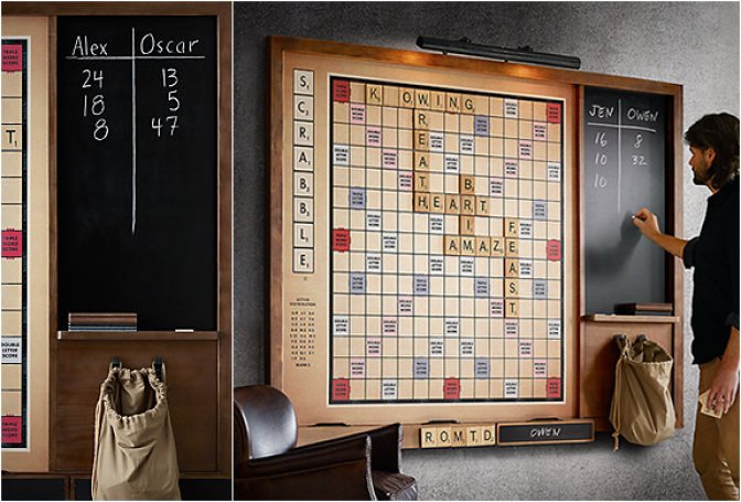 WALL SCRABBLE | BY RESTORATION HARDWARE - Image