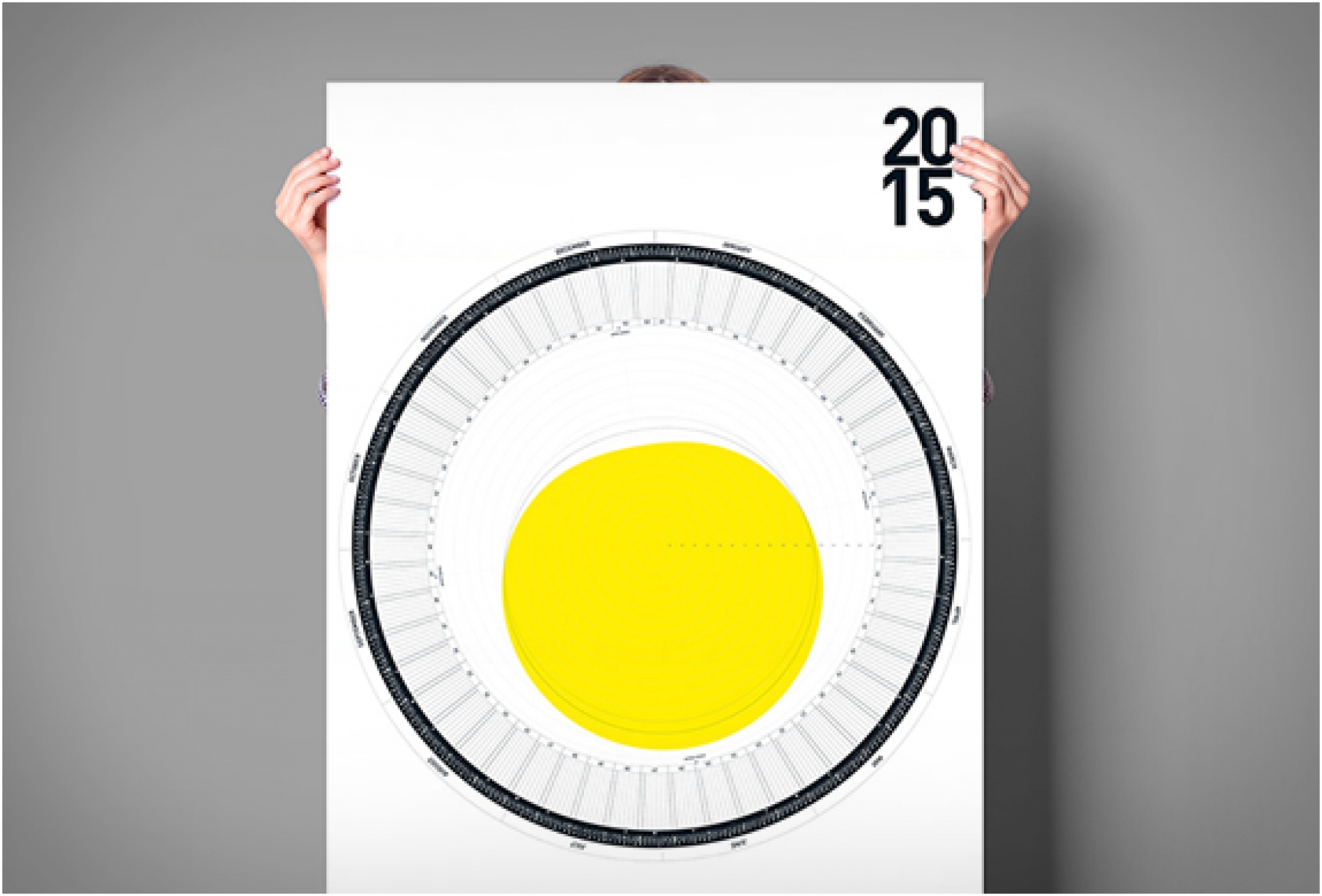 Circular Calendar 2015 | Image