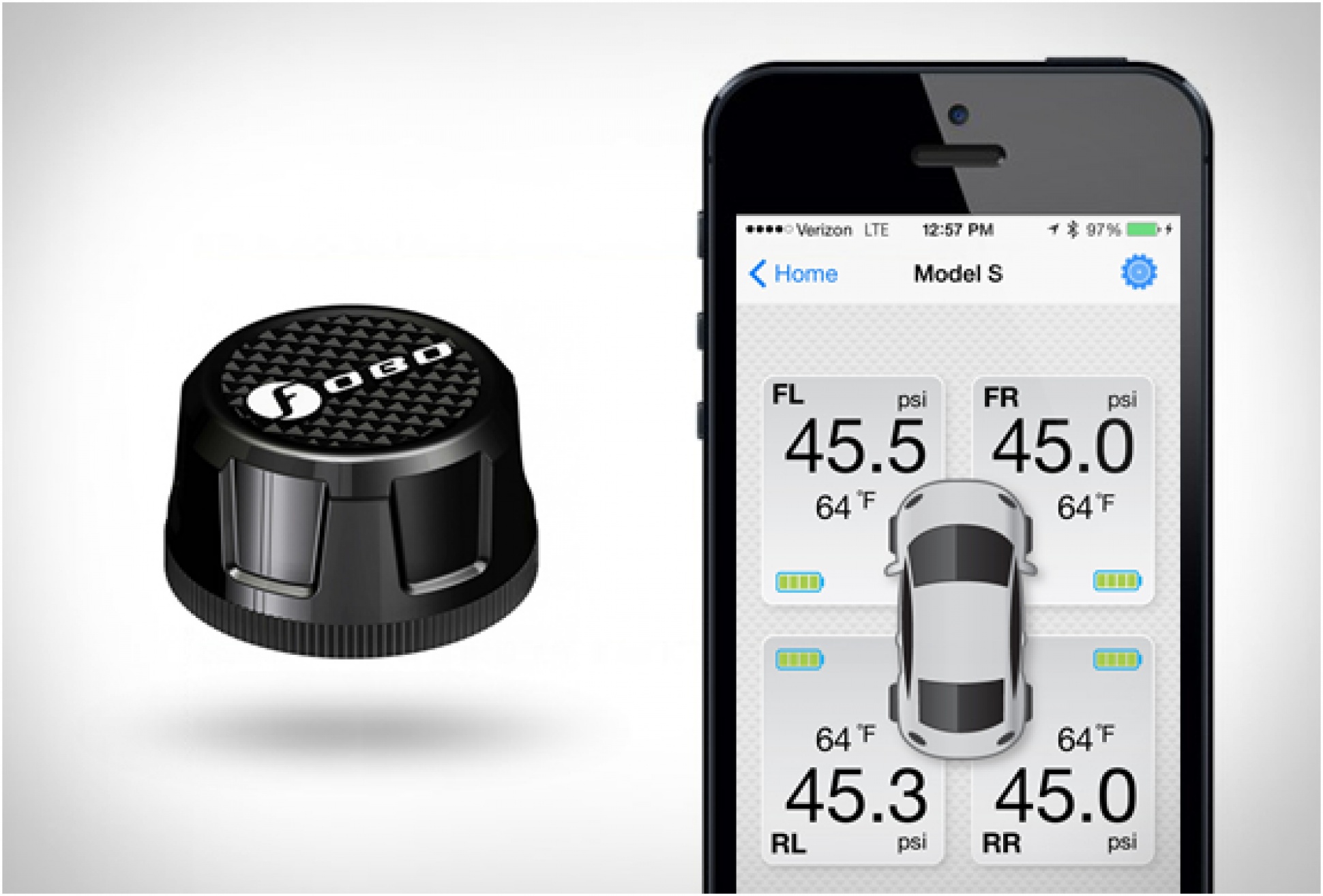 Fobo Tire Pressure Sensor | Image