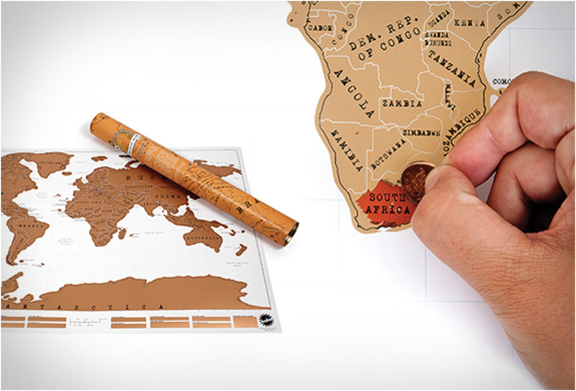 Scratch Off World Map | Image