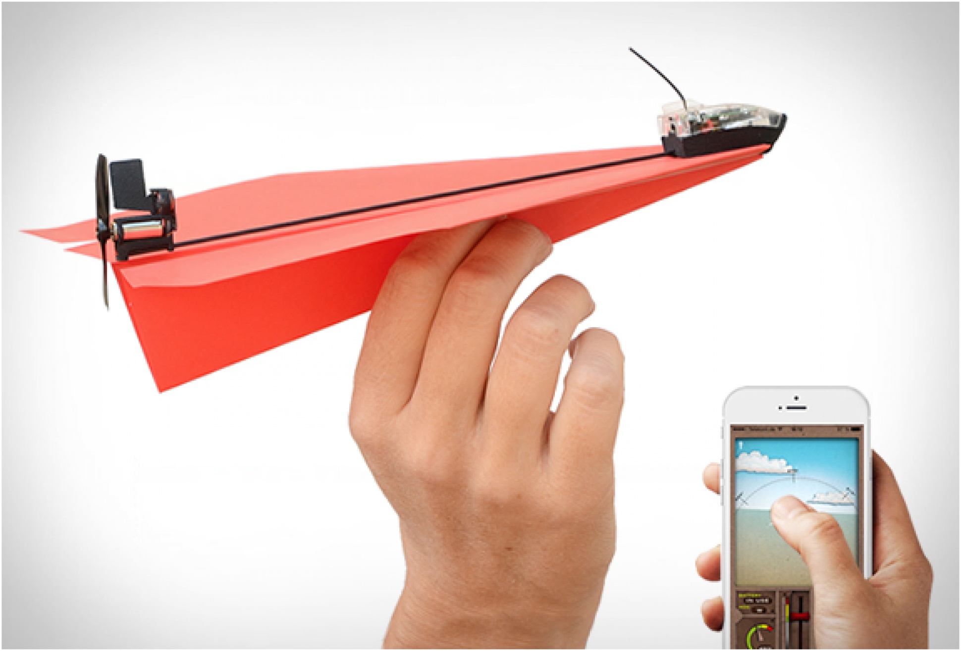 Smartphone Controlled Paper Airplane | Image