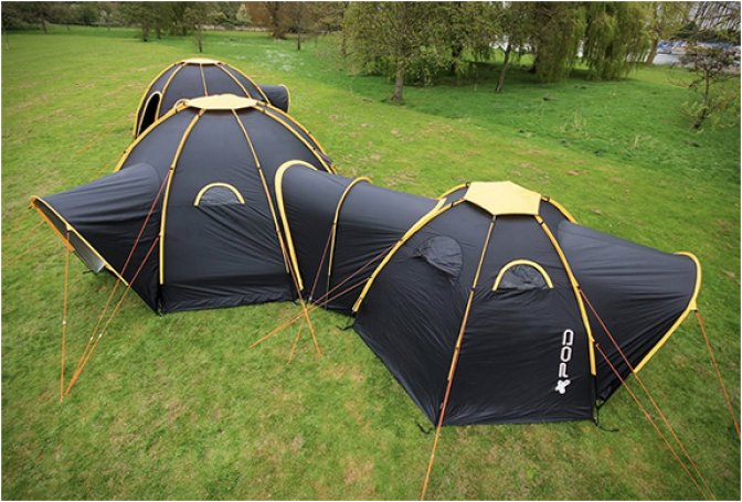 CONNECTABLE POD TENTS - Image