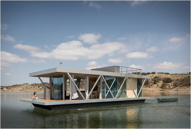 FLOATWING HOUSEBOAT - Image