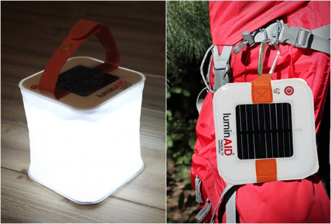 LUMINAID INFLATABLE SOLAR LANTERN - Image