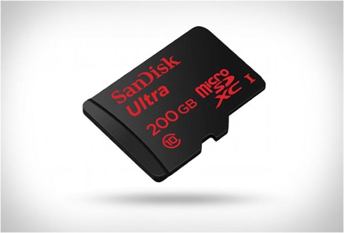 SANDISK 200GB MICROSD - Image