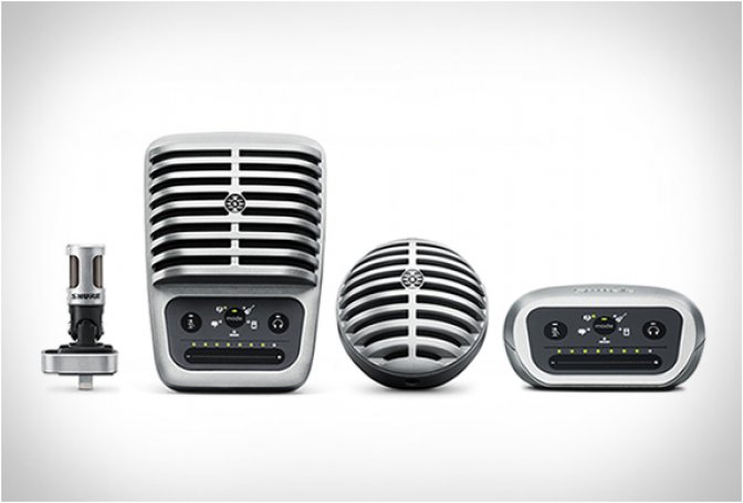 SHURE MOTIV DIGITAL MICROPHONES - Image