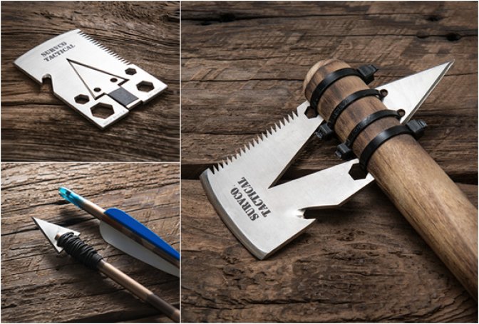 SURVCO TACTICAL CREDIT CARD AX - Image