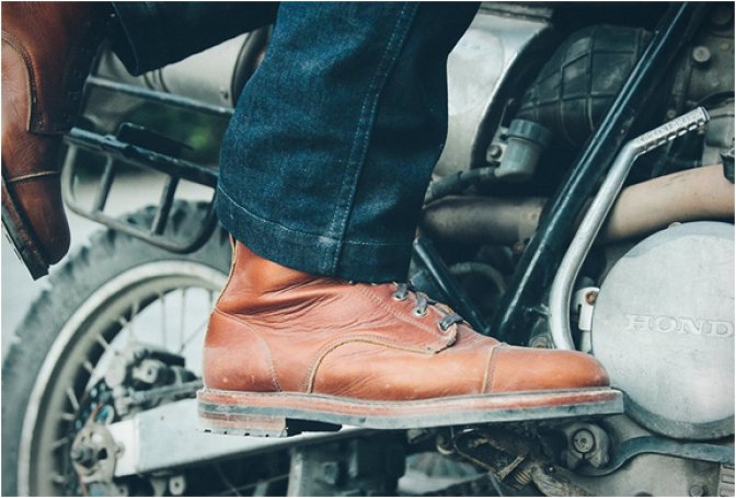 TAYLOR STITCH MOTO BOOT - Image