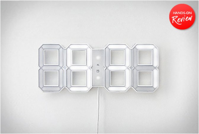 WHITE & WHITE LED CLOCK | HANDS-ON REVIEW - Image