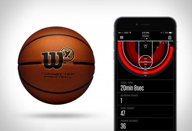 WILSON X CONNECTED BASKETBALL - Image