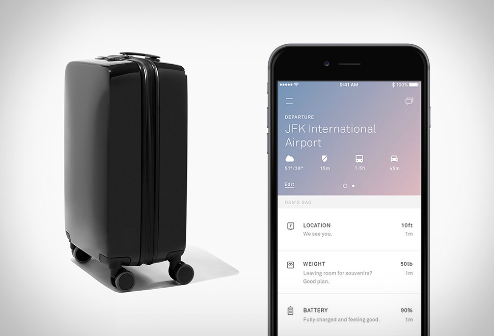 Raden Smart Suitcase | Image