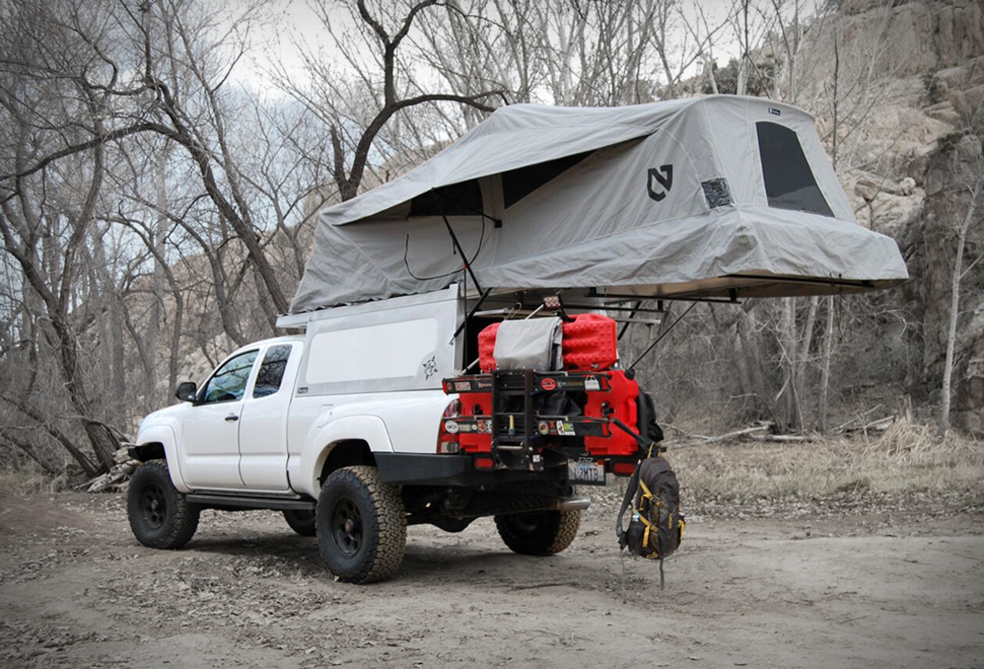 Pop up tent tacoma sale