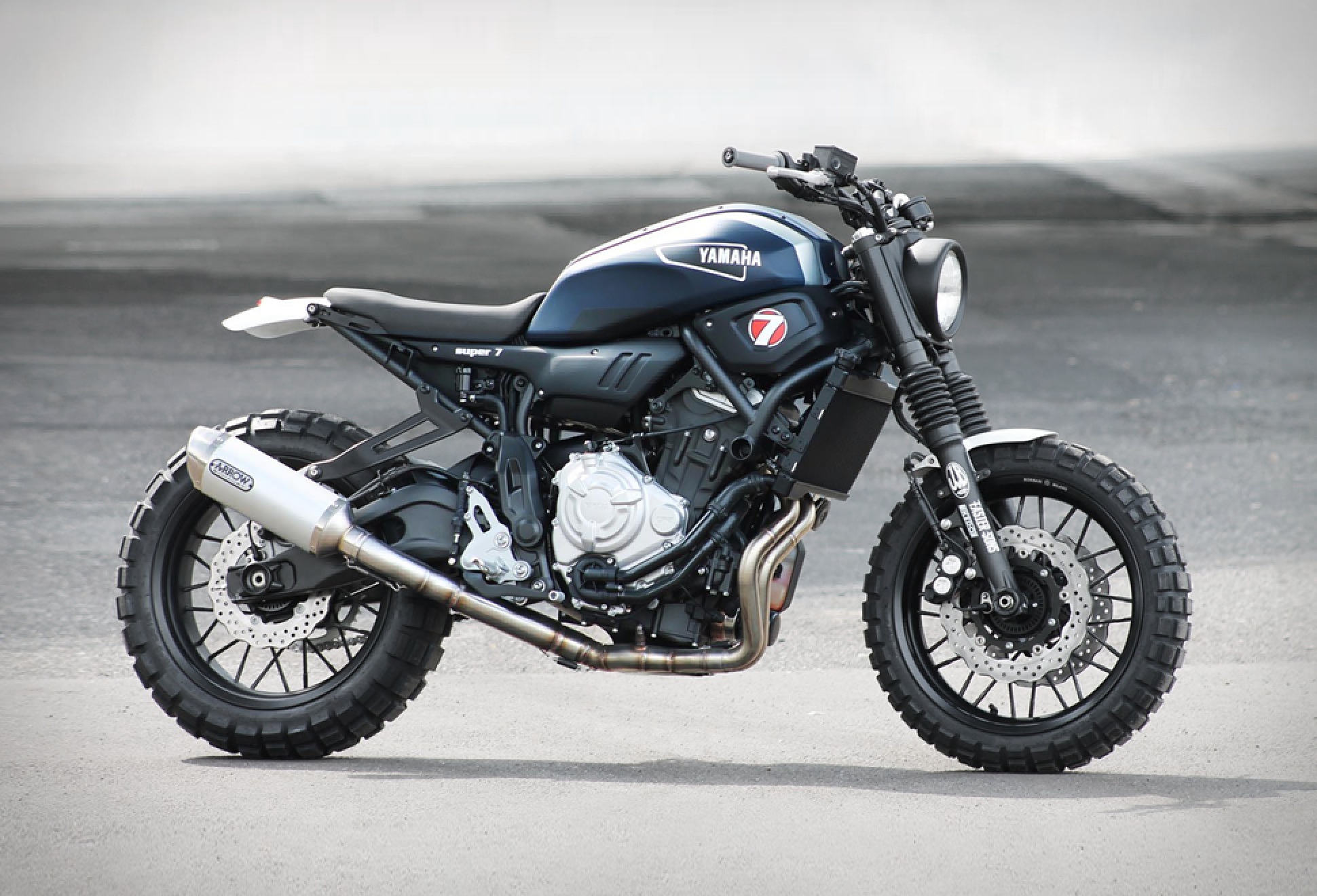 Scrambler bike yamaha discount
