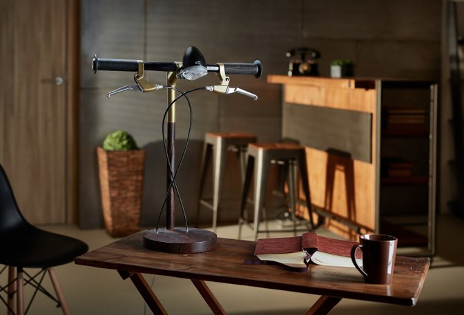 Bike Desk Lamp - Image