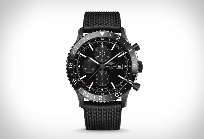 BREITLING CHRONOLINER BLACKSTEEL - Image