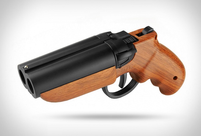 Double-Barrel Paintball Pistol - Image