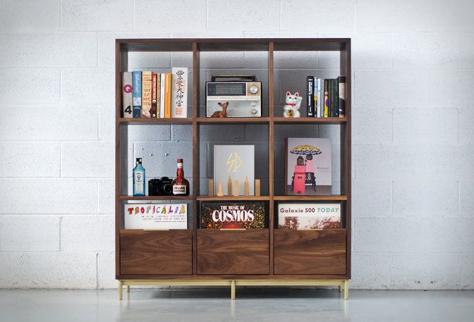Korgis Record Bookshelf - Image