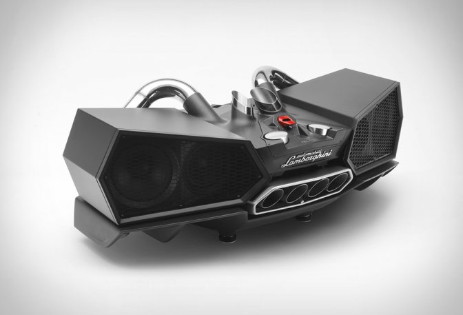 LAMBORGHINI EXHAUST SPEAKER - Image