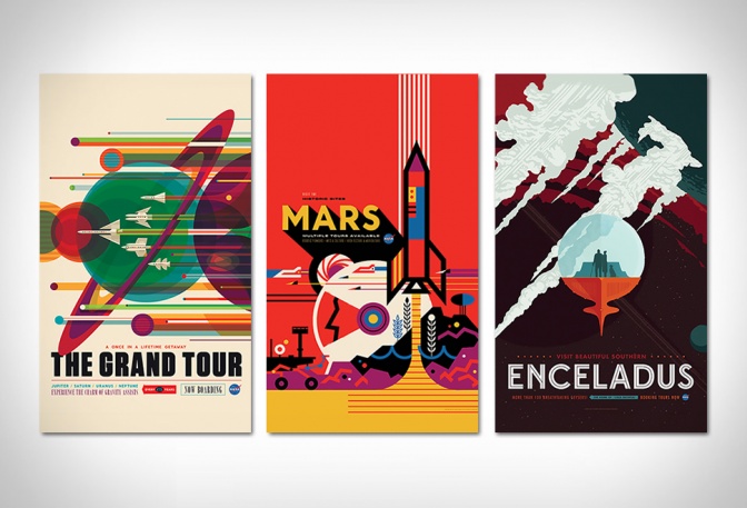 NASA Visions of the Future Posters - Image