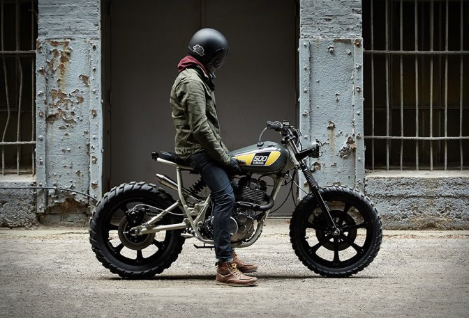 POWDER MONKEES YAMAHA SR500 - Image