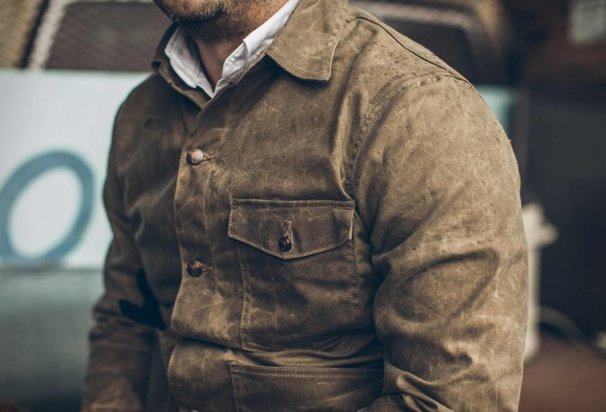 PROJECT JACKET WAXED CANVAS - Image