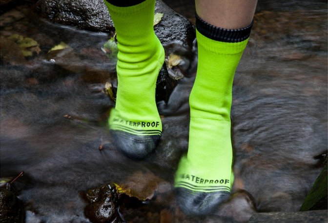 WATERPROOF CREW SOCKS - Image