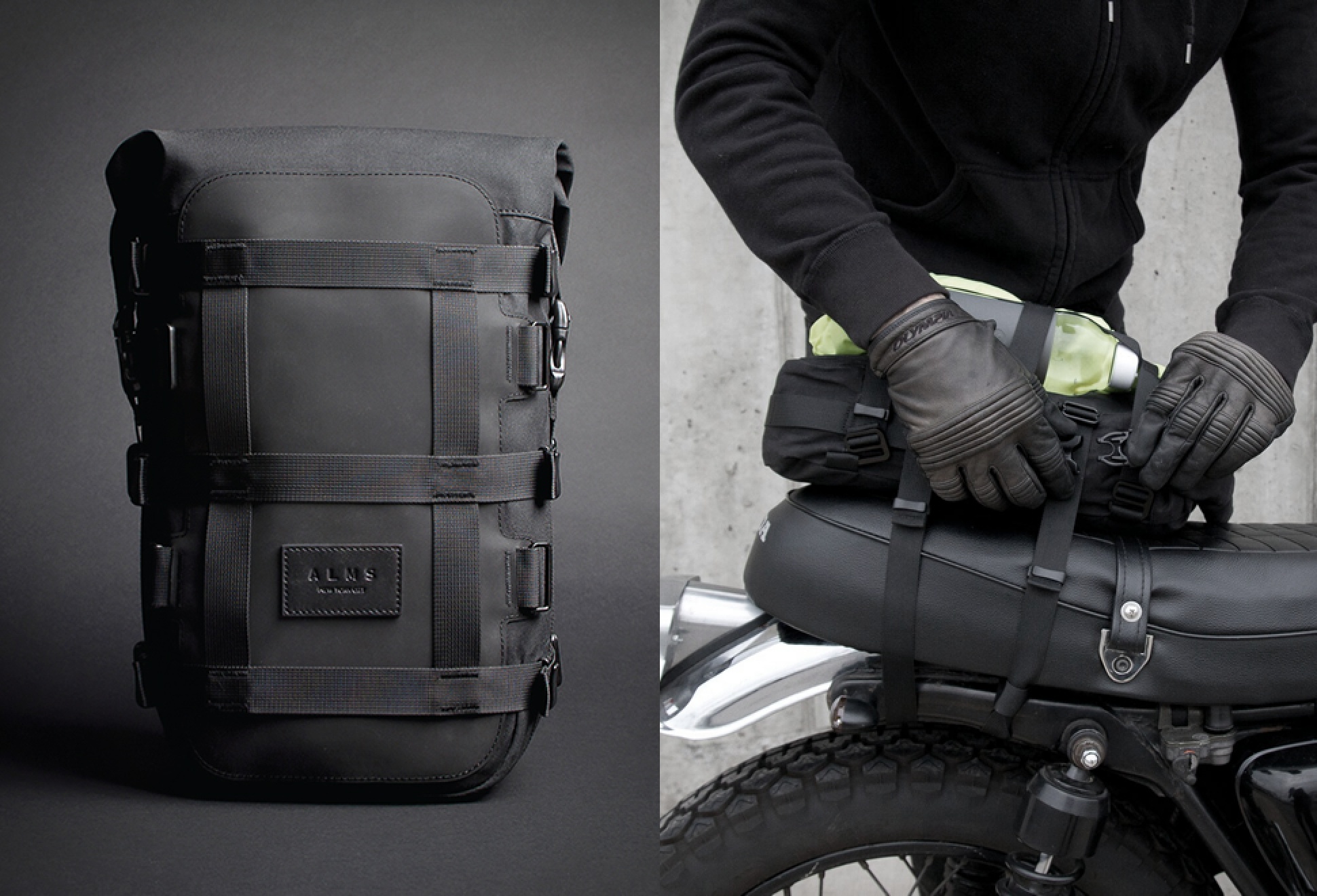 Alms Motorcycle Tail Bag | Image