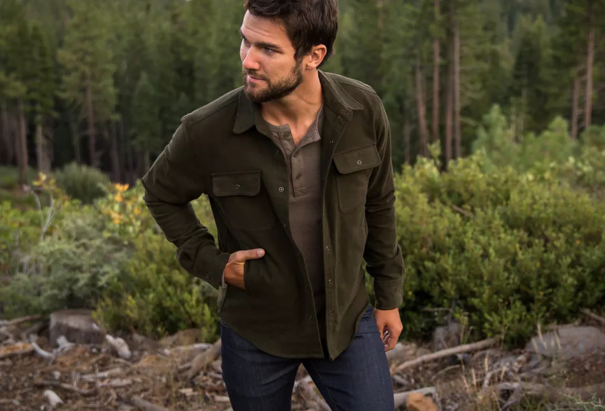 Flint and tinder moleskin shirt jacket 2025