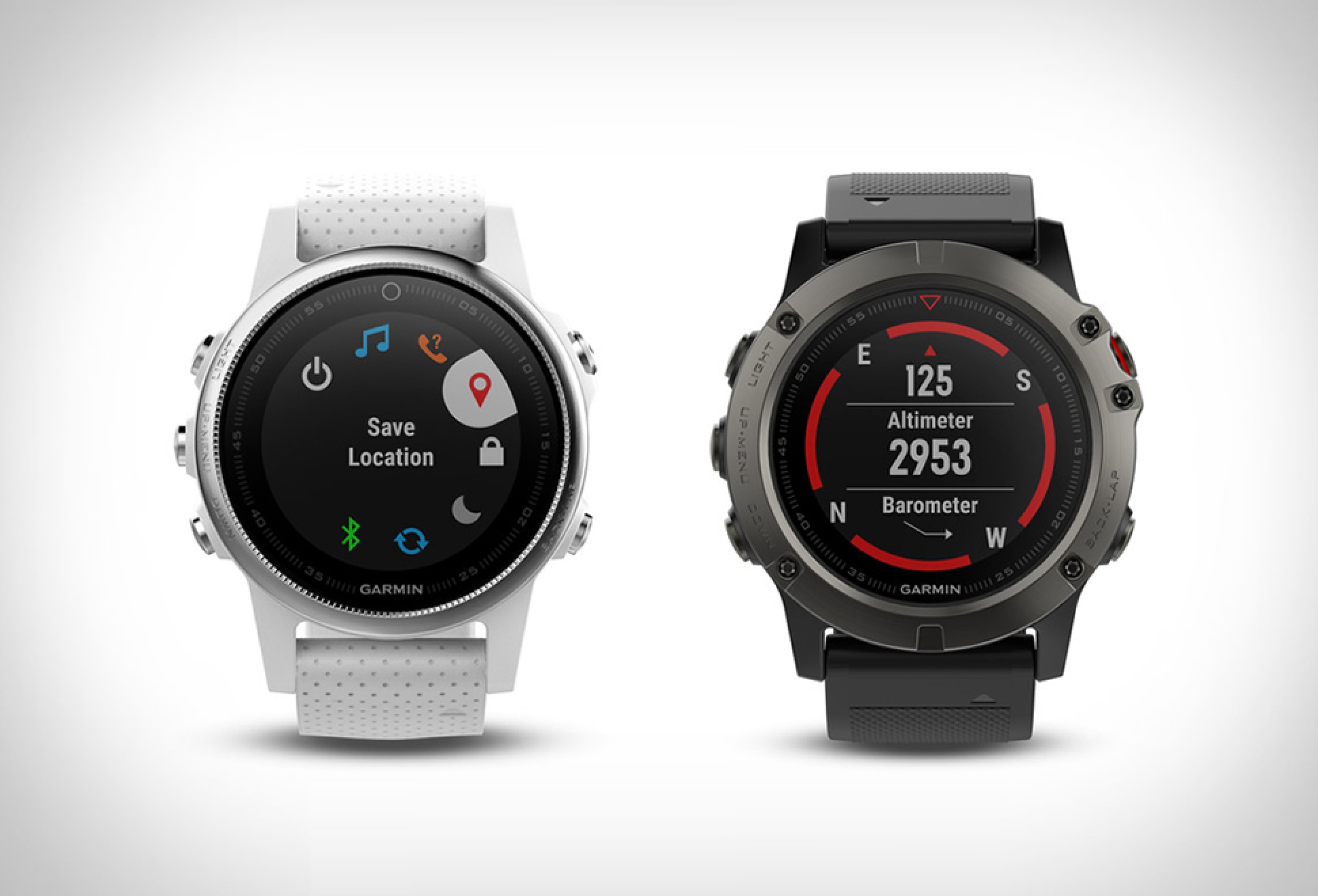 Garmin fenix 5 barometer shop