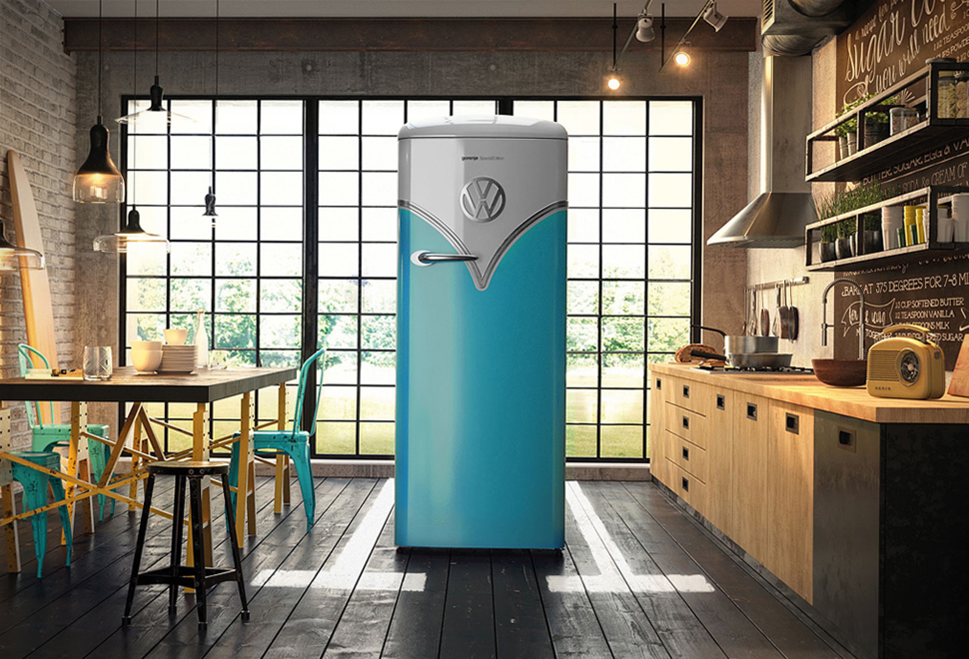 Retro camper fridge sales