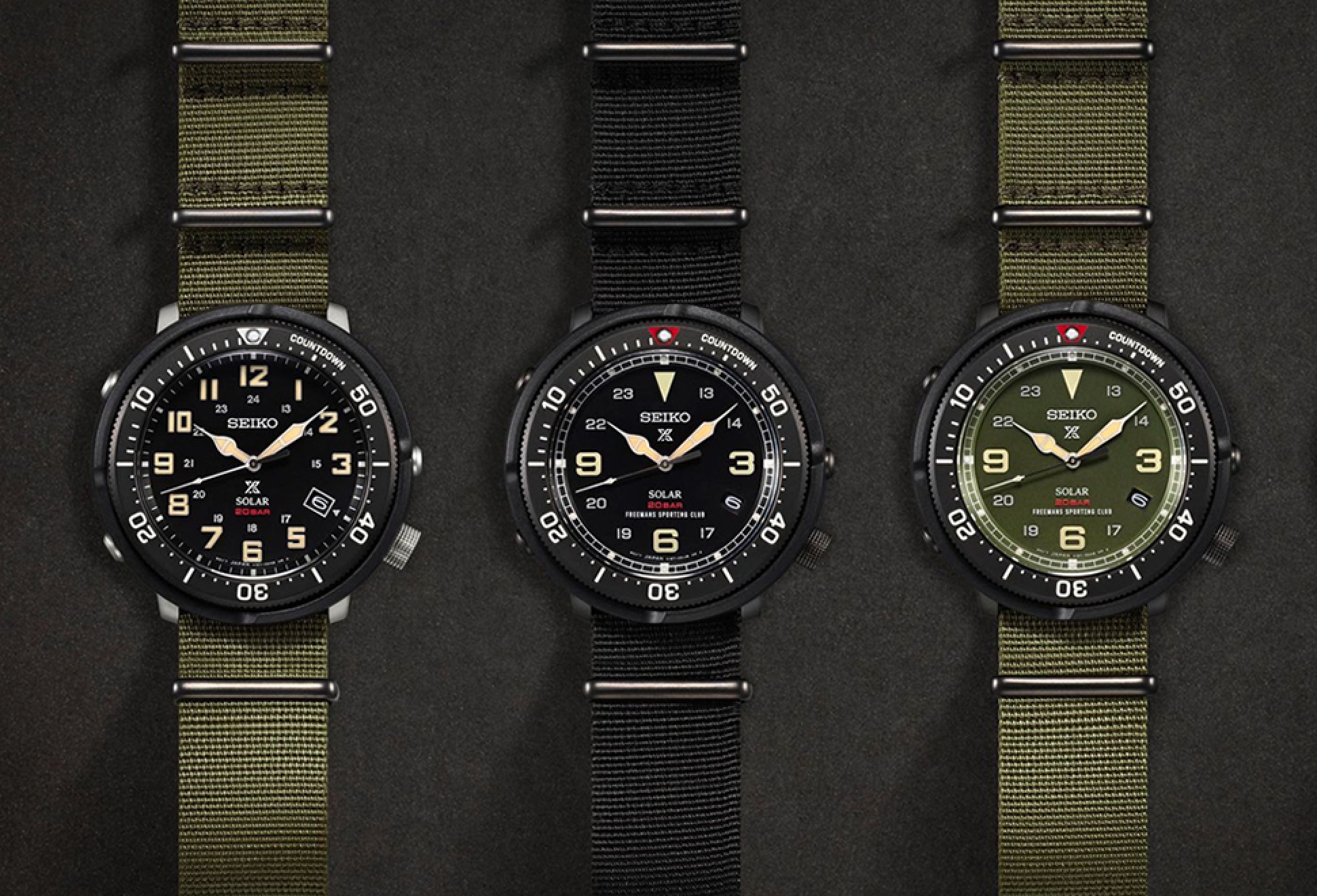 Seiko Fieldmaster Lowercase