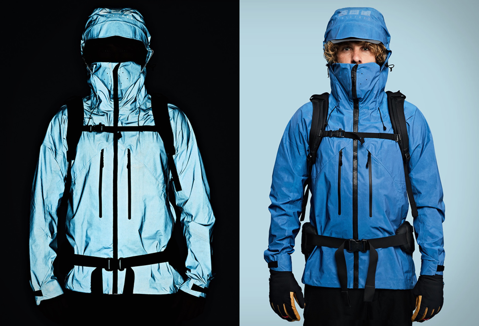 Vollebak blue morpho jacket new arrivals
