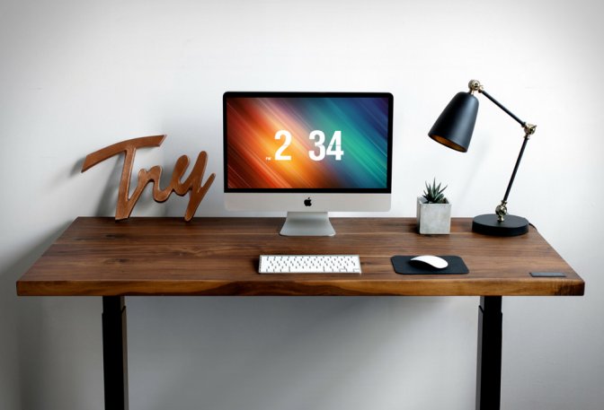 Sway Height-Adjustable Desk - Image