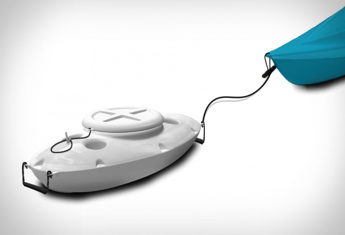 Pull-Behind Kayak Cooler - Image