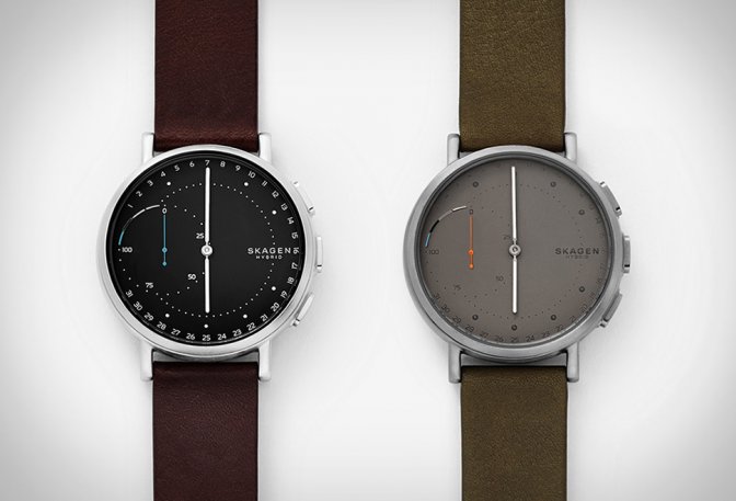 SKAGEN SIGNATUR HYBRID SMARTWATCH - Image
