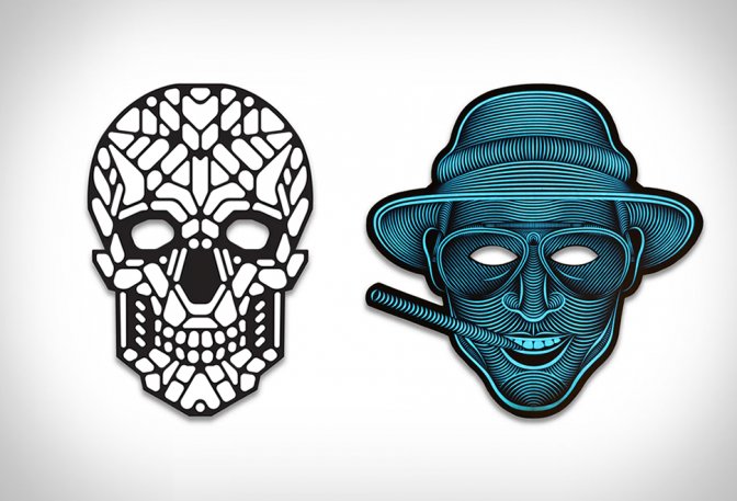 Sound Reactive LED Mask - Image