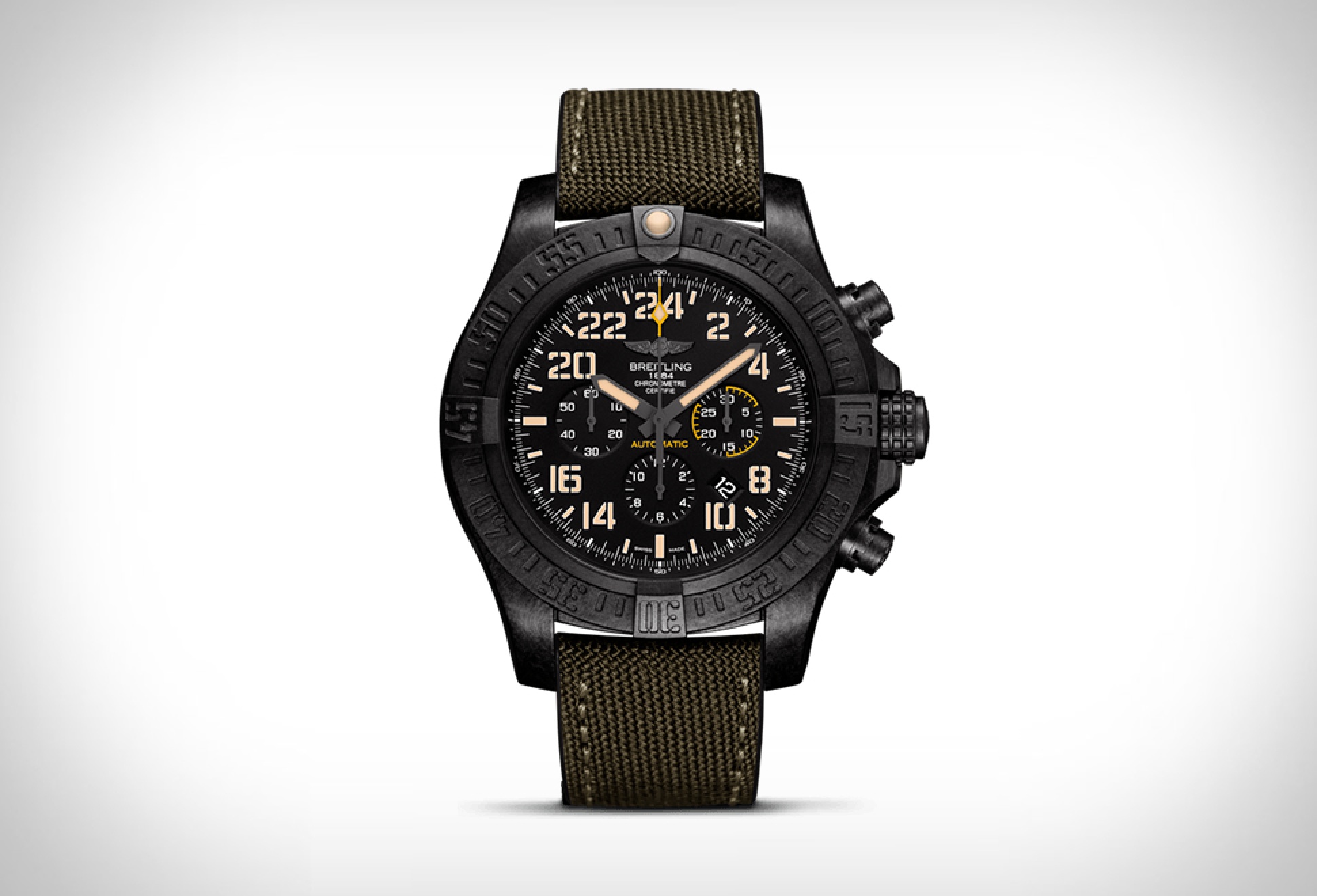 Breitling avenger hurricane military limited edition hotsell