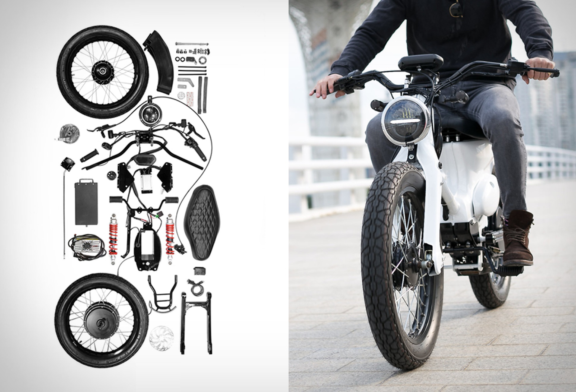 Honda Cub Electric Conversion Kit | Image