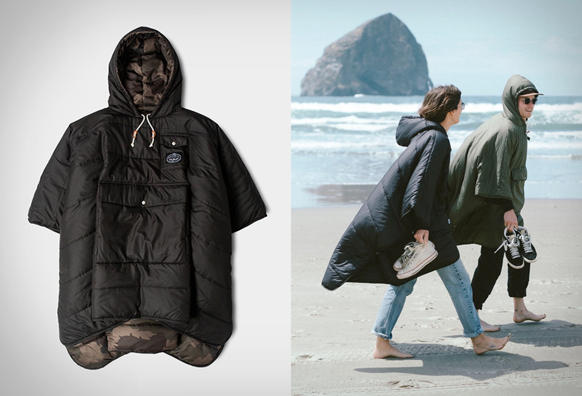 Poler Reversible Camp Poncho | Image