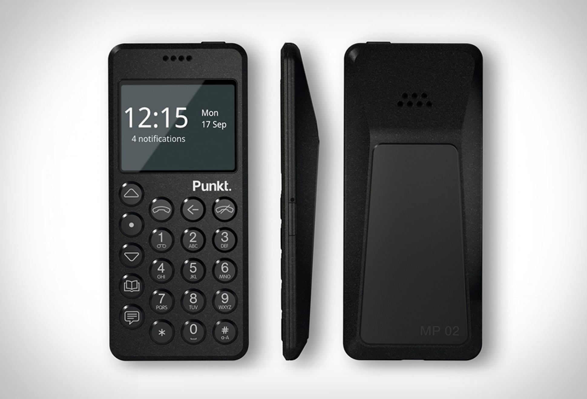 海外通販サイト ブランド Punkt MP02 Mobile Phone 携帯電話本体