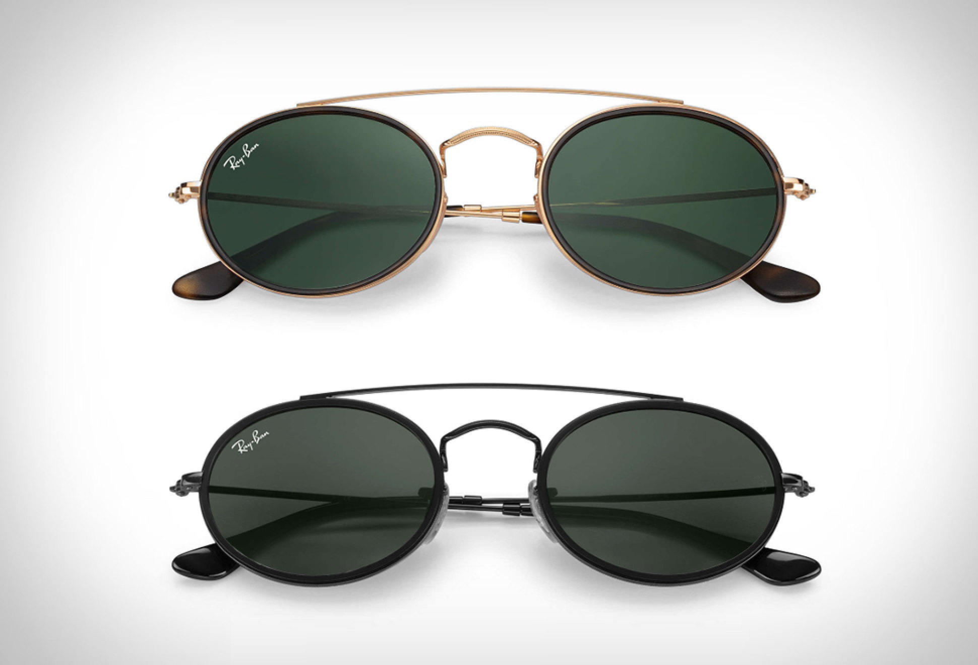 Ray Ban Oval Double Bridge